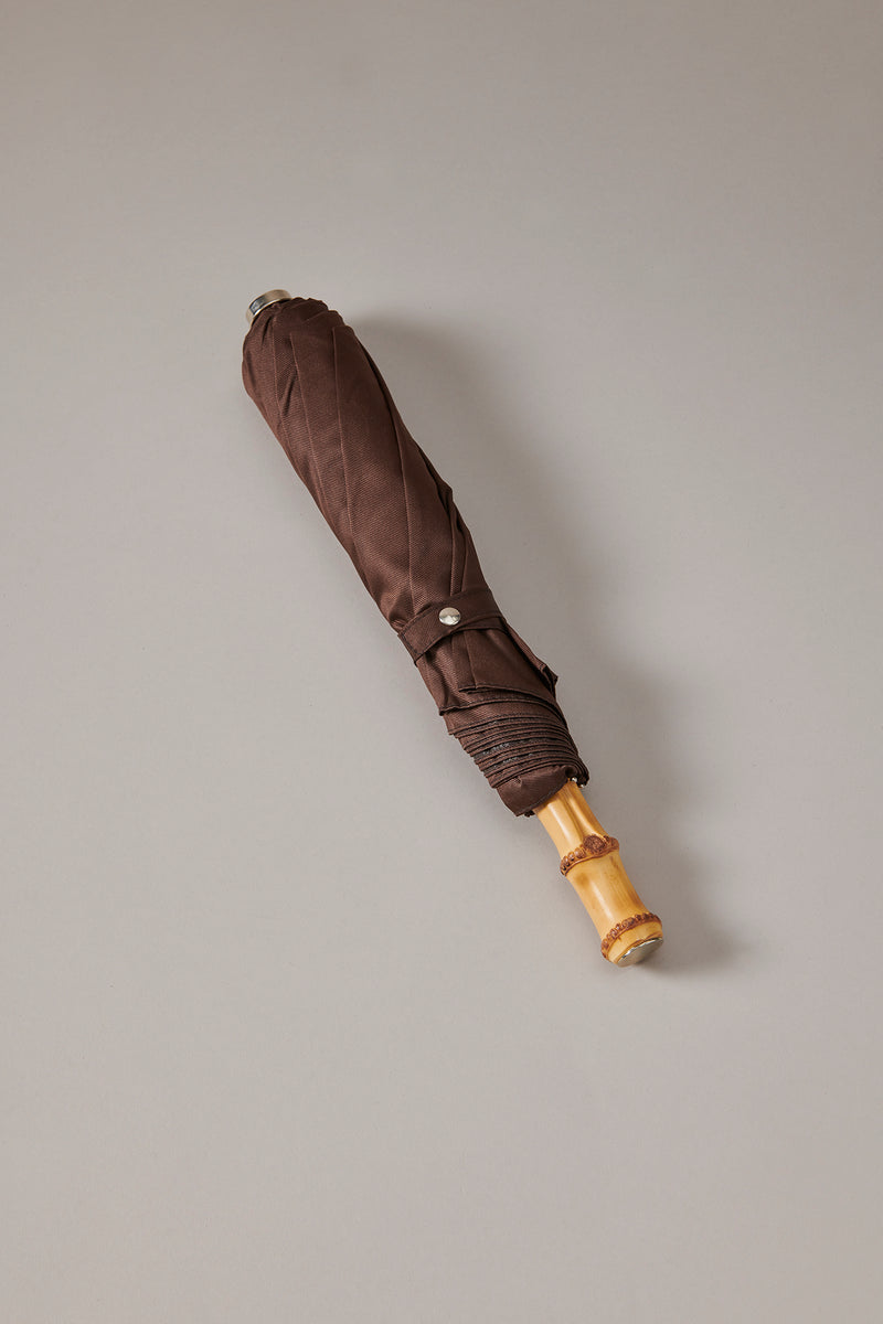 Ombrello pieghevole in Bambù - Bamboo root Folding umbrella