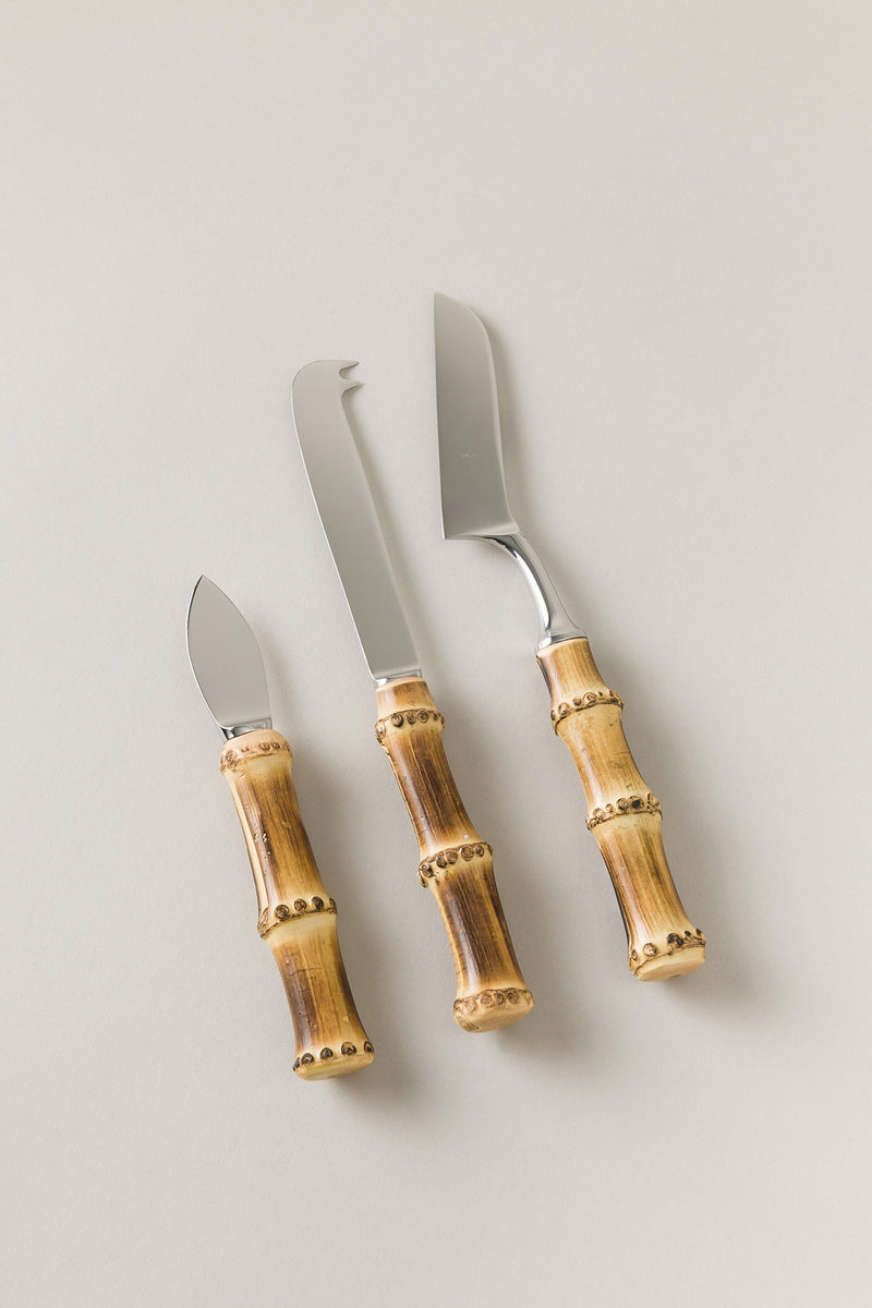 Lorenzi Milano Coltello formaggio in Bambù