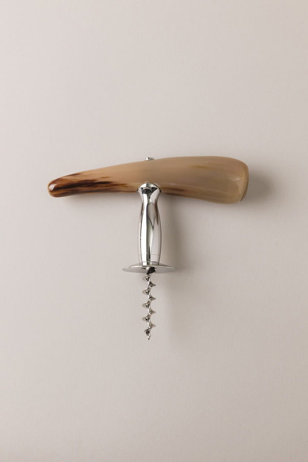 Brass double lever corkscrew – Lorenzi Milano