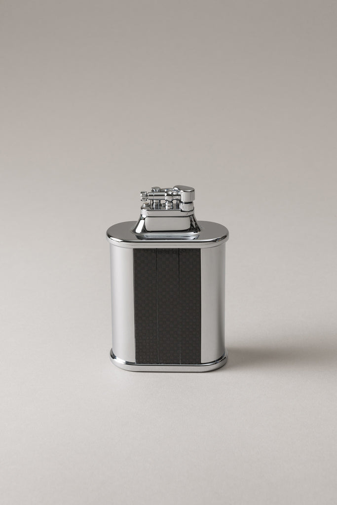 Oval shaped flint desk lighter – Lorenzi Milano