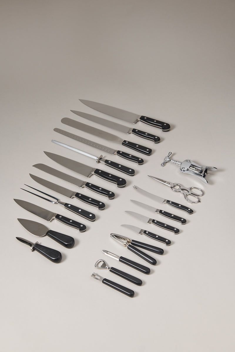 Ceppo coltelli in POM - Polyoxymethylene Professional knife set