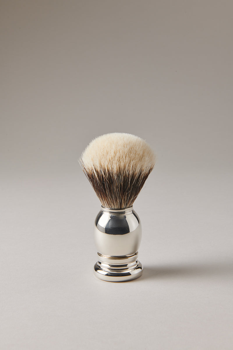 Pennello barba argento in Argento - Sterling silver Silver shaving brush