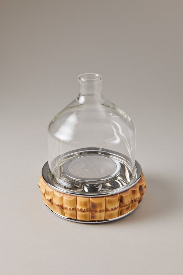 Bamboo root Wine filter for decanter