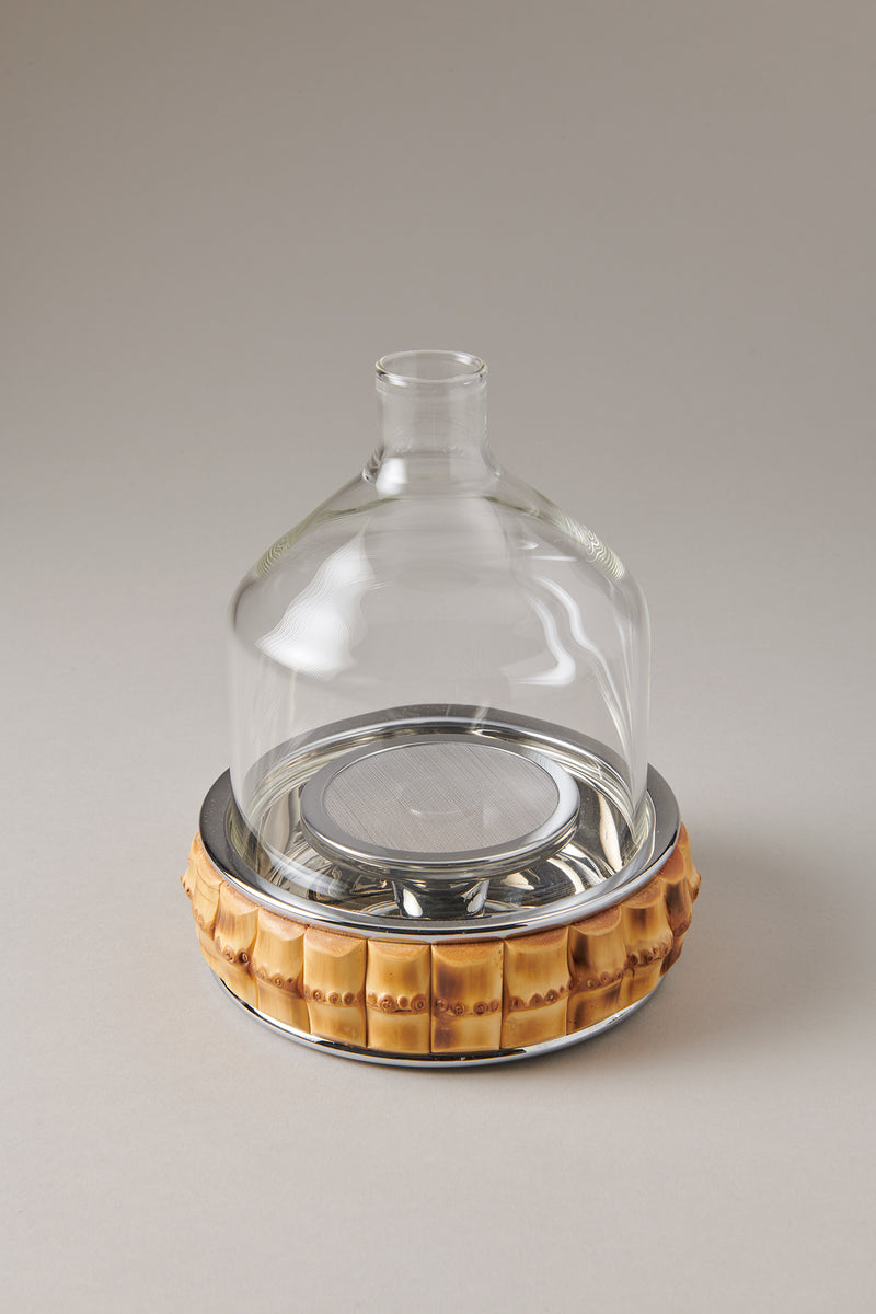 Bamboo root Wine filter for decanter