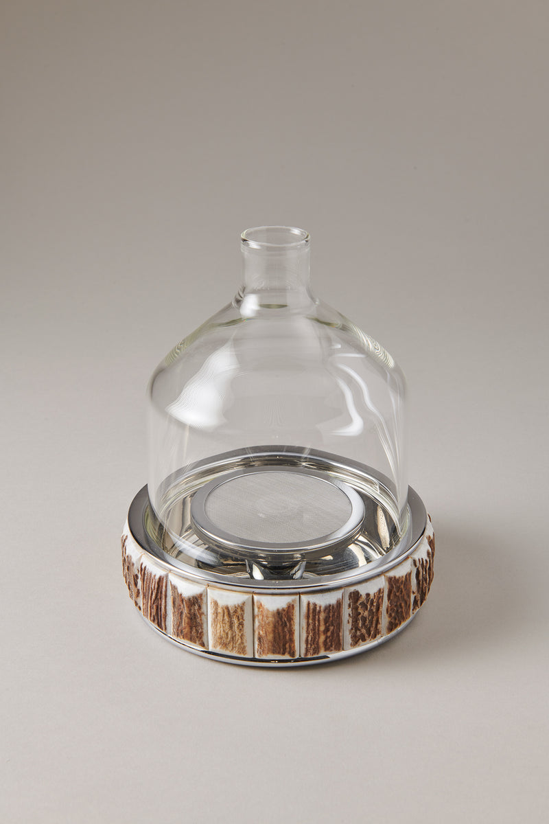 Filtro vino per decanter in Cervo (palco) - Stag antler Wine filter for decanter