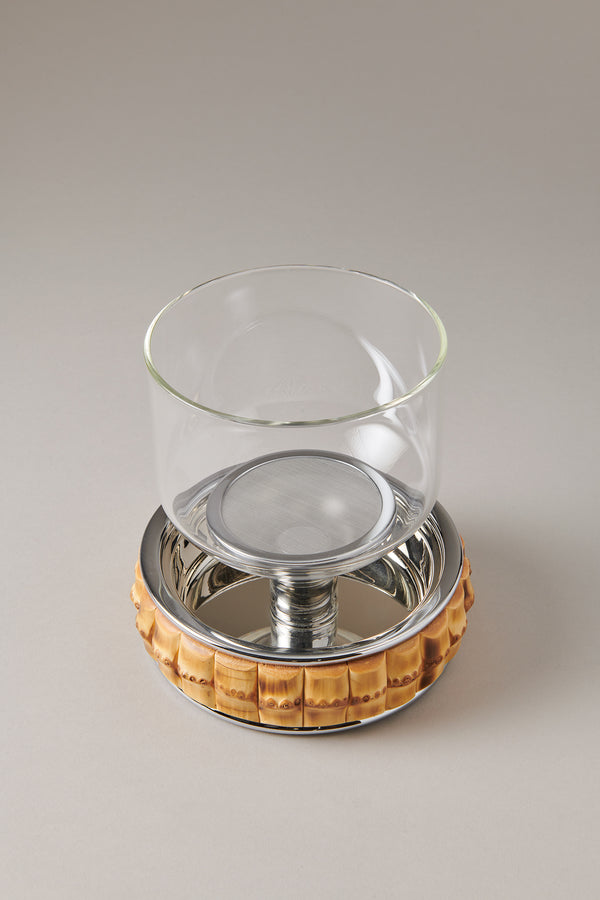 Bamboo root Wine filter for decanter